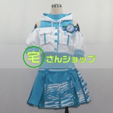 画像1: アイドルマスター シャイニーカラーズ 樋口円香  風  クリアマリンカーム Ver. コスチューム コスプレ衣装  オーダーメイド無料 (1)