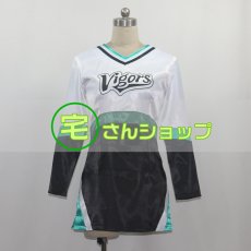 画像1: 常磐大学高等学校チアリーダー  ユニフォーム 制服 コスプレ衣装 コスチューム オーダーメイド無料 (1)