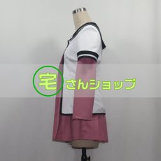 画像3: ゆるゆり 赤座あかり 歳納京子 吉川ちなつ 船見結衣 風 七森中学校制服 コスプレ衣装 コスチューム オーダーメイド無料 (3)