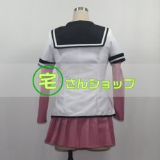 画像4: ゆるゆり 赤座あかり 歳納京子 吉川ちなつ 船見結衣 風 七森中学校制服 コスプレ衣装 コスチューム オーダーメイド無料 (4)