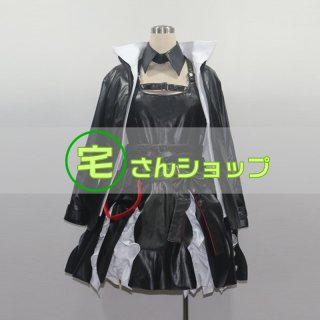 アークナイツ W コスプレ 衣装 Mサイズ 黒 赤 革ジャン アークナイツ