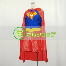 画像3: スーパーガール 風 コスプレ衣装 コスチューム オーダーメイド無料 (3)