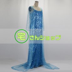 画像2: Frozen アナと雪の女王 エルサ Elsa 風 コスチューム コスプレ衣装 オーダーメイド無料 (2)