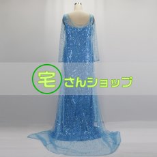 画像4: Frozen アナと雪の女王 エルサ Elsa 風 コスチューム コスプレ衣装 オーダーメイド無料 (4)