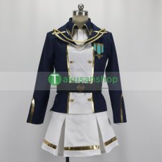 画像6: スタリラ 少女☆歌劇 レヴュースタァライト Re LIVE 夢大路栞  風 コスチューム コスプレ衣装 オーダーメイド無料 (6)