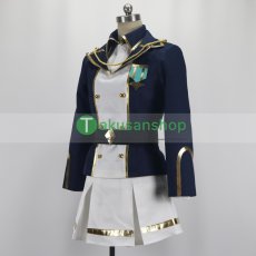 画像7: スタリラ 少女☆歌劇 レヴュースタァライト Re LIVE 夢大路栞  風 コスチューム コスプレ衣装 オーダーメイド無料 (7)