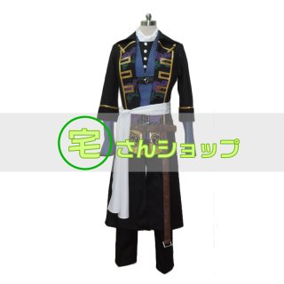 薄桜鬼 土方歳三 コスプレ 衣装 ウィッグ付き 新選組 フルセット 男装 薄桜鬼 - Takusanshop