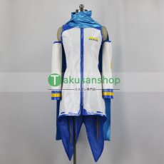 画像1: ボーカロイド VOCALOID ボカロ  カイト KAITO 風 コスプレ衣装 コスチューム オーダーメイド (1)