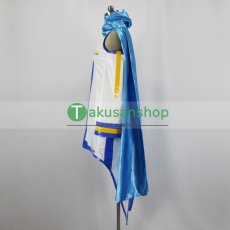 画像4: ボーカロイド VOCALOID ボカロ  カイト KAITO 風 コスプレ衣装 コスチューム オーダーメイド (4)