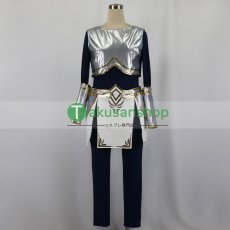 画像6: LOL ロル League of Legends リーグ・オブ・レジェンズ  ラックス  光の才女 風 コスチューム コスプレ衣装 オーダーメイド (6)