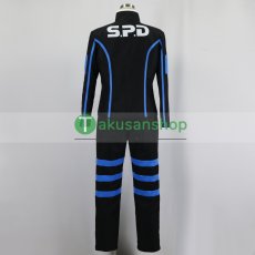 画像6: 特捜戦隊デカレンジャー 戸増宝児 デカブルー 風 コスチューム コスプレ衣装 オーダーメイド (6)