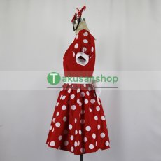 画像4: ミニー 風 コスチューム コスプレ衣装 オーダーメイド (4)