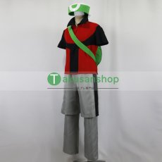 画像3: ポケットモンスター エメラルド  ポケモン   ユウキ 風 コスチューム コスプレ衣装 オーダーメイド (3)