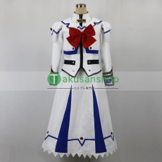 画像1: 魔法少女リリカルなのは 高町なのは 風 コスプレ衣装 コスチューム　オーダーメイド (1)