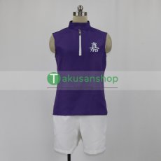 画像5: テニスの王子様 比嘉中学校 ジャージ ユニフォーム 4点セット 木手永四郎 甲斐裕次郎 平古場凛 知念寛 田仁志慧 風 コスプレ衣装 コスチューム　オーダーメイド (5)