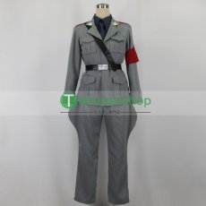 画像1: ガールズ＆パンツァー アンチョビ 風 コスチューム コスプレ衣装 オーダーメイド (1)