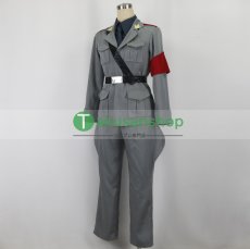 画像3: ガールズ＆パンツァー アンチョビ 風 コスチューム コスプレ衣装 オーダーメイド (3)