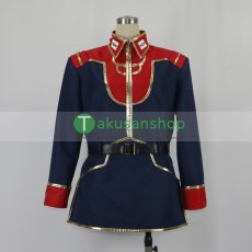 画像1: 機動戦士Ζガンダム ティターンズ制服  マウアー・ファラオ  風 コスチューム コスプレ衣装 オーダーメイド (1)