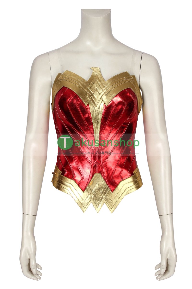 画像11: ワンダーウーマン ダイアナ プリンス 風 コスプレ衣装 コスプレ靴 ブーツ付き バラ売り可 (11)