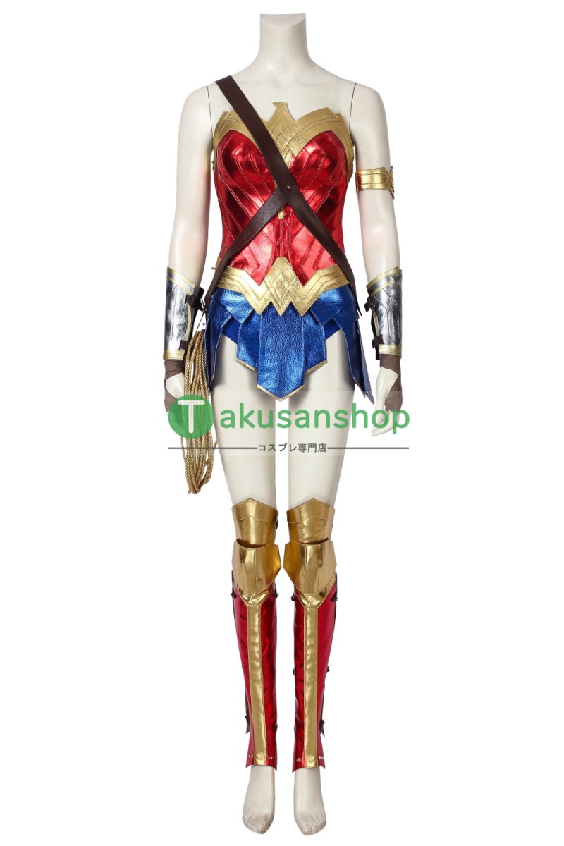 画像3: ワンダーウーマン ダイアナ プリンス 風 コスプレ衣装 コスプレ靴 ブーツ付き バラ売り可 (3)