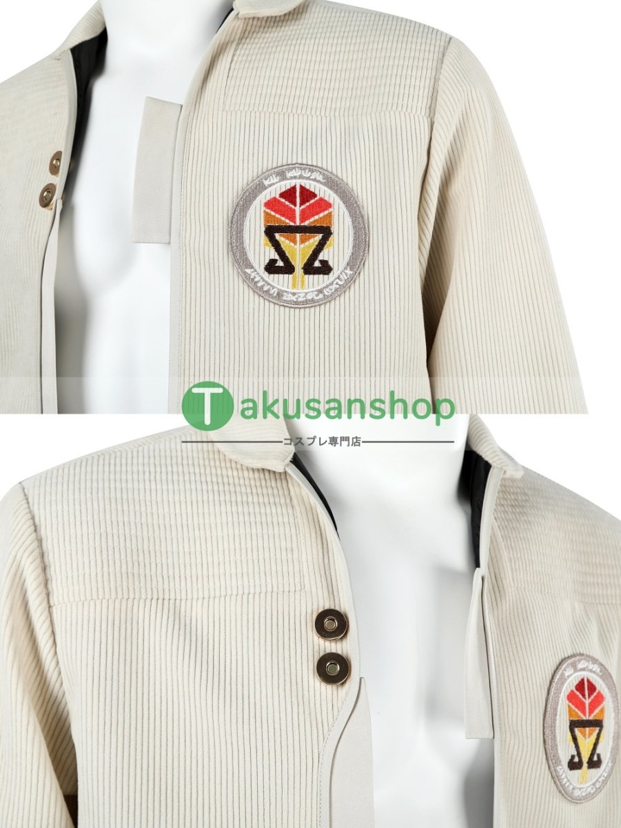 画像6: 【9.26-10.30製作不可】Star Wars スター・ウォーズ:スケルトン・クルー ウィム ジャケット 風 コスチューム コスプレ衣装 オーダーメイド (6)