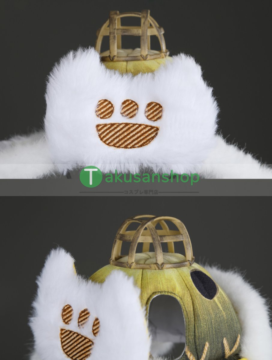画像4: モンスターハンターワイルズ  アイルー ネコ 犬 ペット 帽子 ハロウィン コスプレ コスプレ衣装 コスプレ道具 (4)