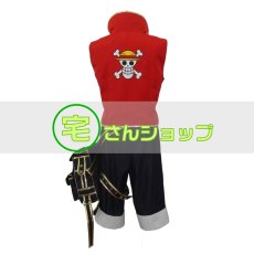 画像3: ONE PIECE アンリミテッドアドベンチャー ワンピース モンキー・D・ルフィ コスプレ衣装 (3)