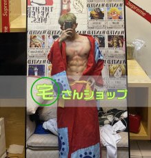 画像1: ONE PIECE ワンピース  モンキー・D・ルフィ  風  ワノ国編 コスチューム コスプレ衣装 (1)