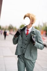 画像6: SPY×FAMILY スパイファミリー 黄昏 / ロイド・フォージャー  風  仮装 コスチューム コスプレ衣装  コスプレウィッグ かつら wig (6)