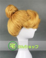 画像4: ディズニープリンセス  Cinderella  シンデレラ  風  コスプレウィッグ かつら cosplay wig 耐熱ウィッグ  専用ネット付   (4)