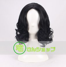 画像1: Harry Potter ハリーポッター  セブルス スネイプ  Snape   風  コスプレウィッグ かつら cosplay wig 耐熱ウィッグ  専用ネット付   (1)