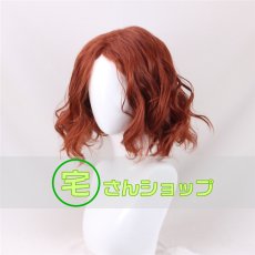 画像2: アベンジャーズ   ブラック ウィドウ   ナターシャ ロマノフ  風  コスプレウィッグ かつら cosplay wig 耐熱ウィッグ  専用ネット付   (2)