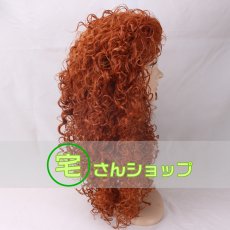 画像2: Brave  メリダとおそろしの森  プリンセス メリダ  風  コスプレウィッグ かつら cosplay wig 耐熱ウィッグ  専用ネット付   (2)