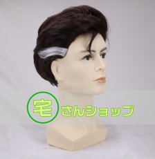 画像2: ドクター ストレンジ スティーヴン ストレンジ 風  コスプレウィッグ かつら cosplay wig 耐熱ウィッグ  専用ネット付   (2)