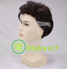 画像3: ドクター ストレンジ スティーヴン ストレンジ 風  コスプレウィッグ かつら cosplay wig 耐熱ウィッグ  専用ネット付   (3)