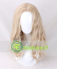 画像1: アベンジャーズ  マイティ ソー  風  コスプレウィッグ かつら cosplay wig 耐熱ウィッグ  専用ネット付   (1)
