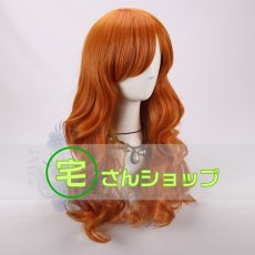 画像2: ONE PIECE ワンピース ナミ 風  新世界2年後 コスプレウィッグ かつら cosplay wig 耐熱ウィッグ  専用ネット付   (2)