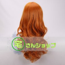 画像4: ONE PIECE ワンピース ナミ 風  新世界2年後 コスプレウィッグ かつら cosplay wig 耐熱ウィッグ  専用ネット付   (4)