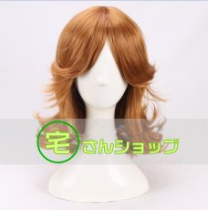 画像1: スーパーマリオ  プリンセス  Daisy  デイジー  風  コスプレウィッグ かつら cosplay wig 耐熱ウィッグ  専用ネット付   (1)