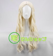 画像1: 映画　不思議の国のアリス 白の女王 風  コスプレウィッグ かつら cosplay wig 耐熱ウィッグ  専用ネット付   (1)