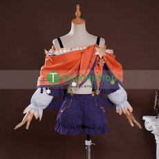 画像1: デート・ア・ライブ  Date A Live　鏡野七罪  風 コスチューム コスプレ衣装 (1)