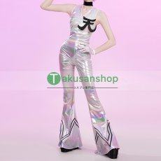 画像1: パンスト パンティ&ストッキングwithガーターベルト  ポリエステル  風 コスチューム コスプレ衣装 (1)