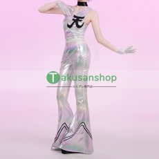 画像2: パンスト パンティ&ストッキングwithガーターベルト  ポリエステル  風 コスチューム コスプレ衣装 (2)