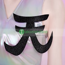 画像6: パンスト パンティ&ストッキングwithガーターベルト  ポリエステル  風 コスチューム コスプレ衣装 (6)
