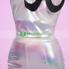 画像7: パンスト パンティ&ストッキングwithガーターベルト  ポリエステル  風 コスチューム コスプレ衣装 (7)
