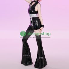 画像2: パンスト パンティ&ストッキングwithガーターベルト  ポリウレタン 風 コスチューム コスプレ衣装 (2)