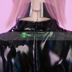 画像9: パンスト パンティ&ストッキングwithガーターベルト  ポリウレタン 風 コスチューム コスプレ衣装 (9)