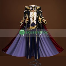 画像1: CODE GEASS コードギアス 反逆のルルーシュR2 枢木スザク ナイト オブ ゼロ 風 コスチューム コスプレ衣装 (1)