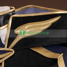 画像14: CODE GEASS コードギアス 反逆のルルーシュR2 枢木スザク ナイト オブ ゼロ 風 コスチューム コスプレ衣装 (14)