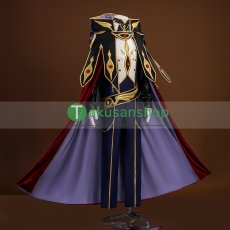画像2: CODE GEASS コードギアス 反逆のルルーシュR2 枢木スザク ナイト オブ ゼロ 風 コスチューム コスプレ衣装 (2)
